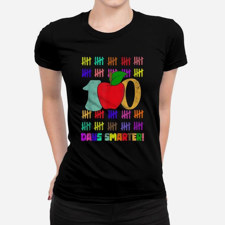 100Th Day Students Kids Gift Happy 100 Days Of School Women T-shirt