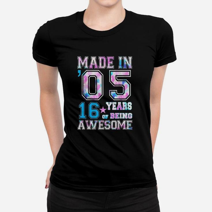 16Th Birthday  Born In 2005 Women T-shirt