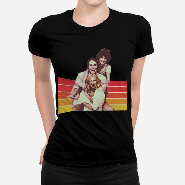 1970'S Retro Tv Jack Tripper And Friends Shirt Women T-shirt