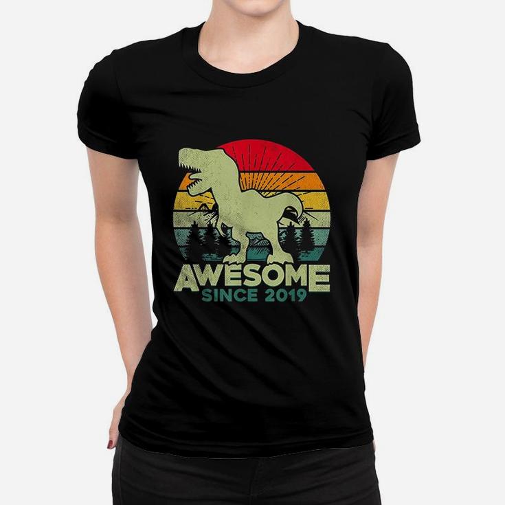 2Nd Birthday Dinosaur Women T-shirt