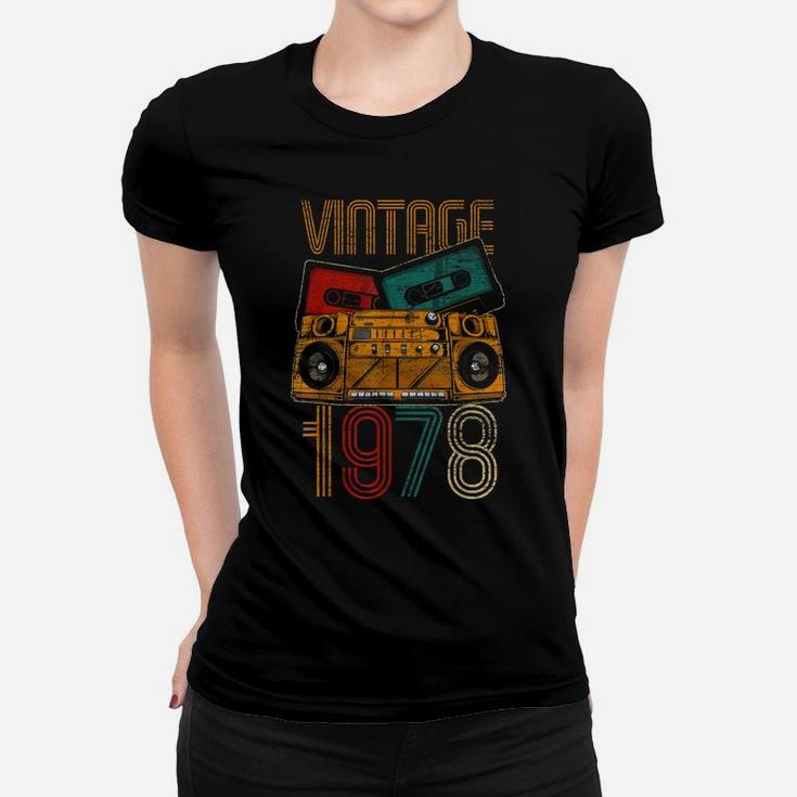 41St Birthday Gifts - Years Old Vintage 1978 Women T-shirt
