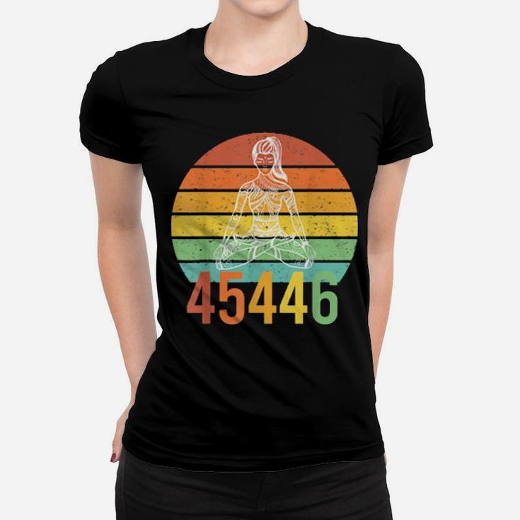 45446 Beige Af 45 Against 45 Yoga Namaste For Winners Women T-shirt