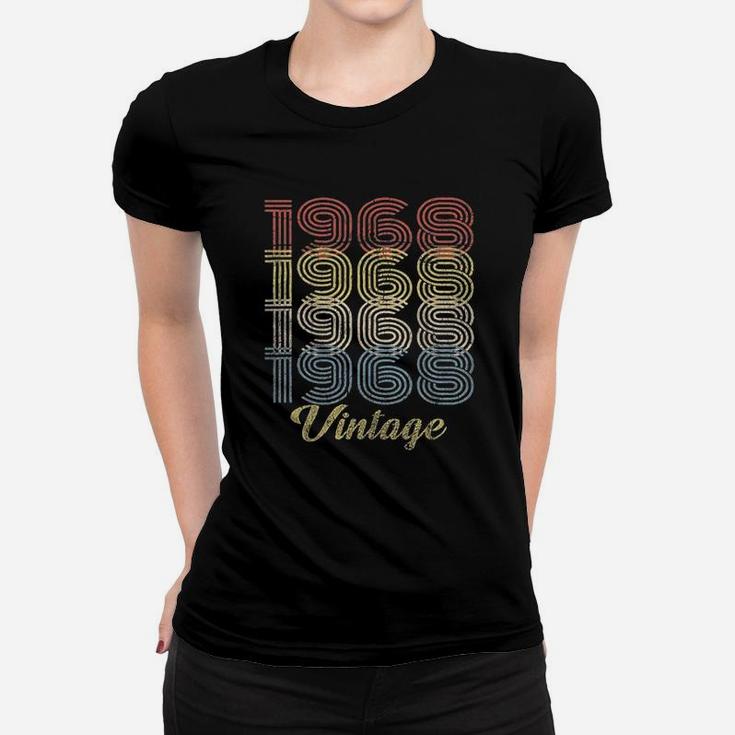 53Rd Birthday Gift  Retro Birthday  1968 Vintage Women T-shirt