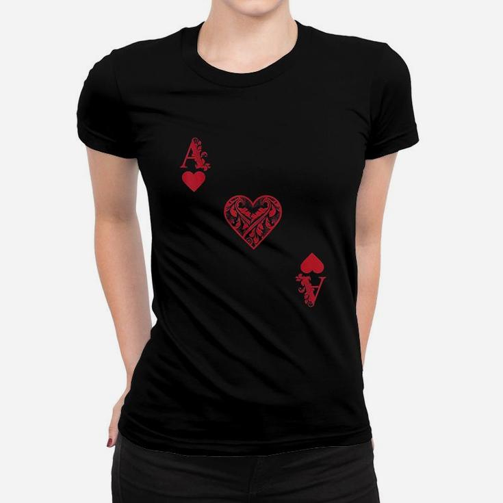 Ace Of Hearts Women T-shirt