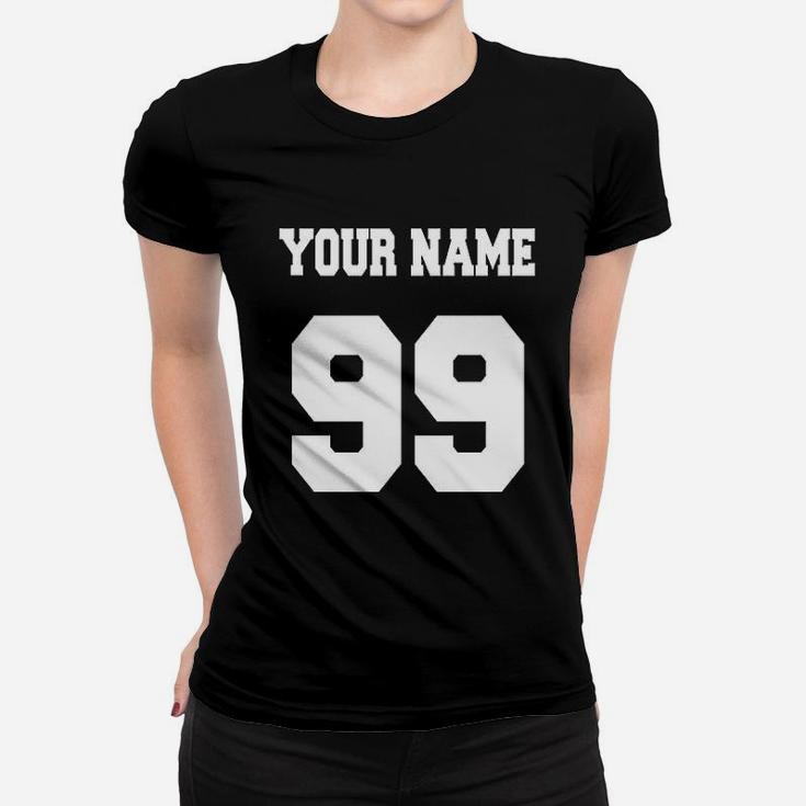 Add Your Name And Number Women T-shirt