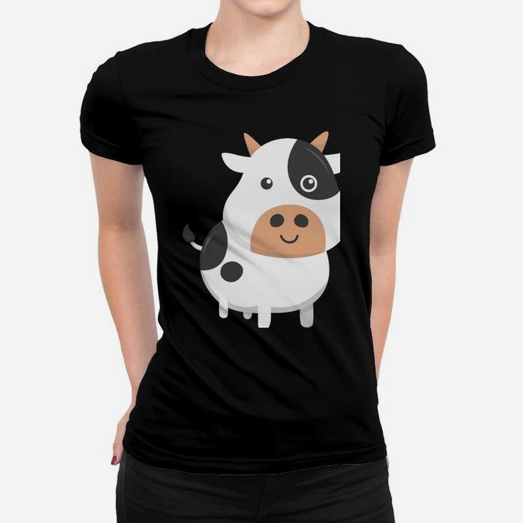 Adorable Cow & Cute Baby Calf Cow Lovers Women T-shirt