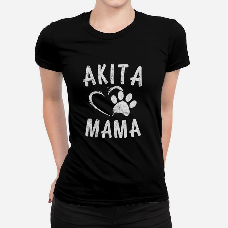 Akita Mama Pet Lover Women T-shirt