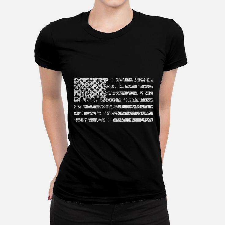 American Flag Print 4Th Of July Women T-shirt