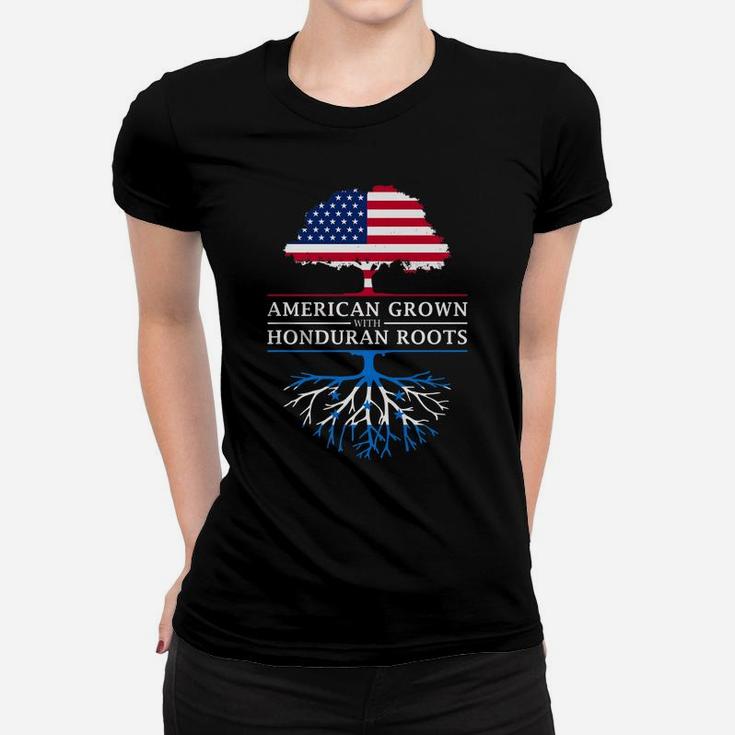 American Grown With Honduran Roots - Honduras Women T-shirt
