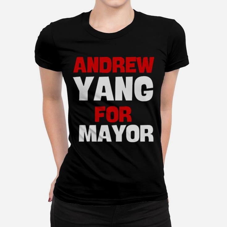 Andrew Yang For Mayor Women T-shirt