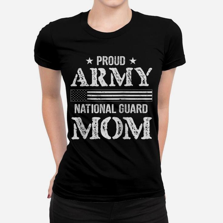 Army National Guard Mom - US Military Gifts - Army Mom Raglan Baseball Tee Women T-shirt