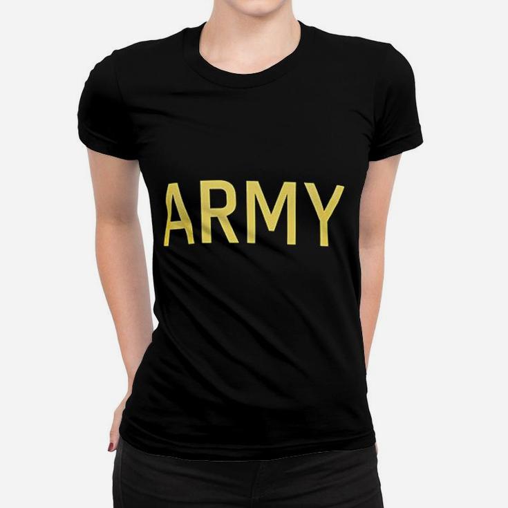 Army Pt Style US Military Physical Training Infantry Workout Women T-shirt