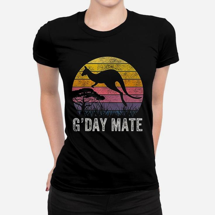Australia G Day Mate Kangaroo Australian Symbol Women T-shirt
