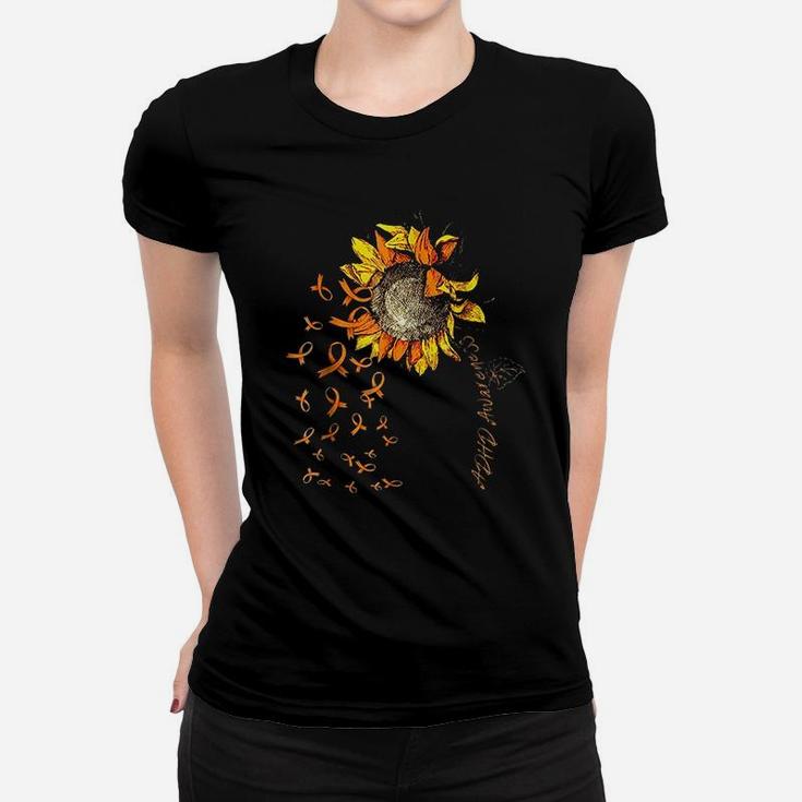 Awareness Sunflower Women T-shirt