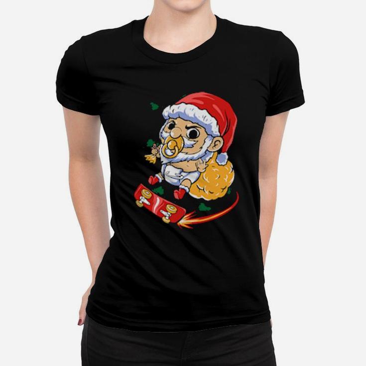 Baby Santa Women T-shirt