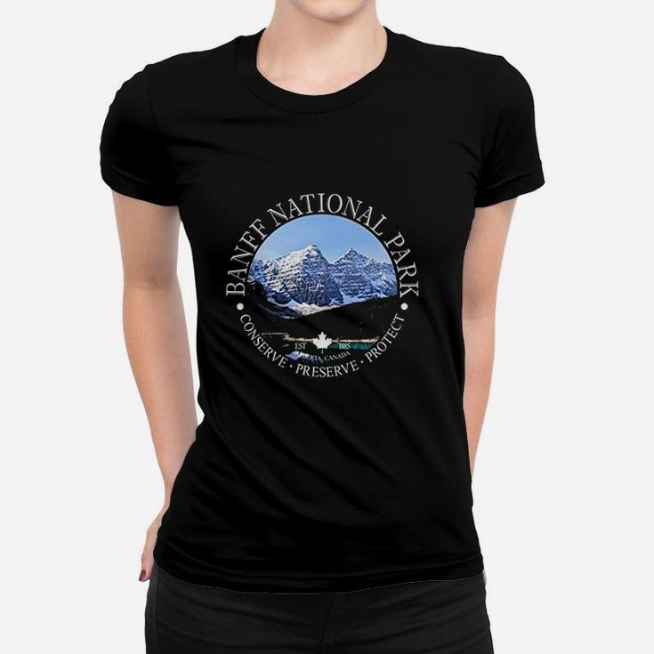 Banff National Park Conservation Banff Gift Women T-shirt