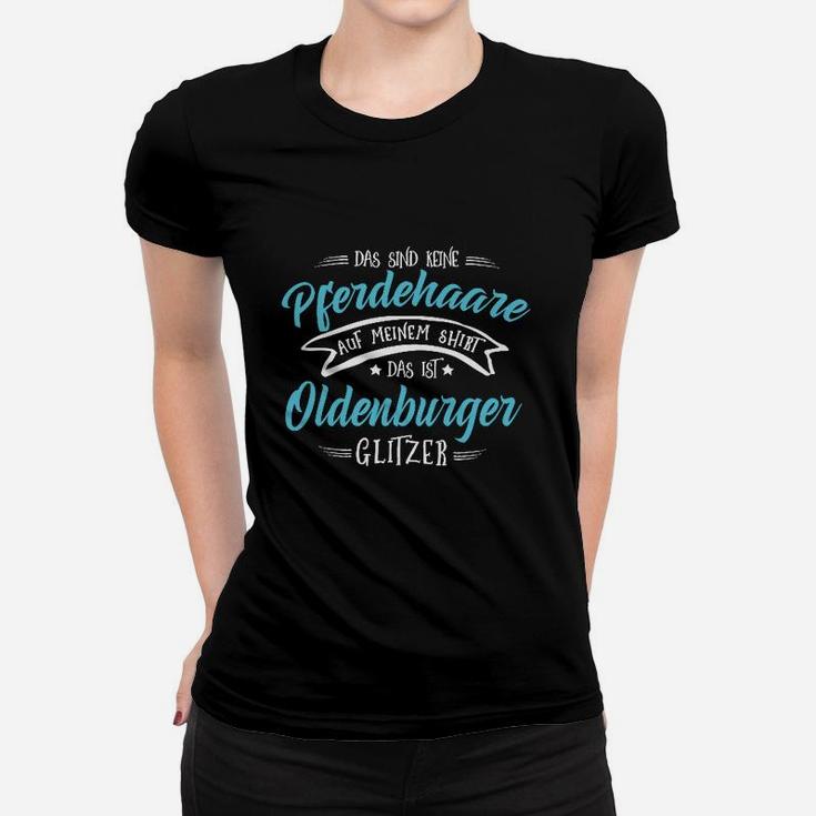 Beschränkung Glitzer Oldenburger Frauen T-Shirt
