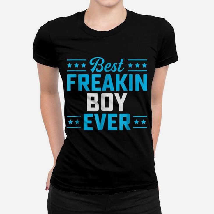 Best Freakin Boy Matching Family Women T-shirt