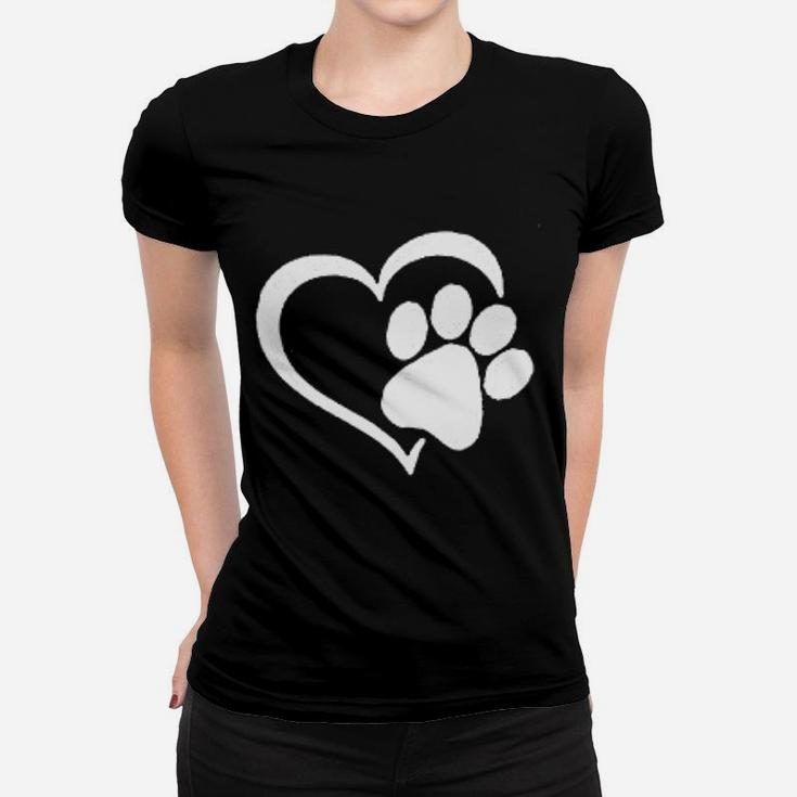 Best Mom Ever Pet Lovers Paw Print Gift For Mom Women T-shirt