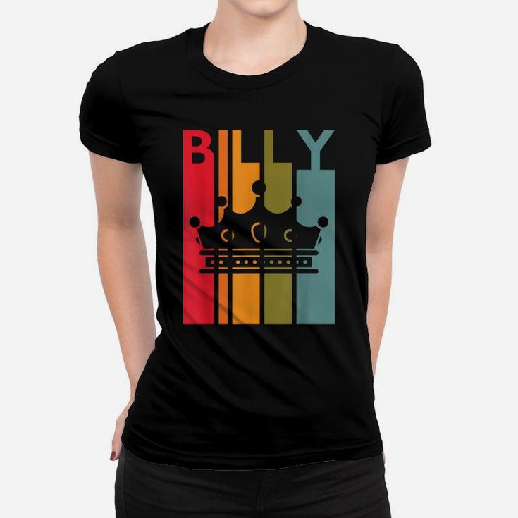 Billy Gift Idea For Boys Men Retro First Name Vintage Billy Women T-shirt