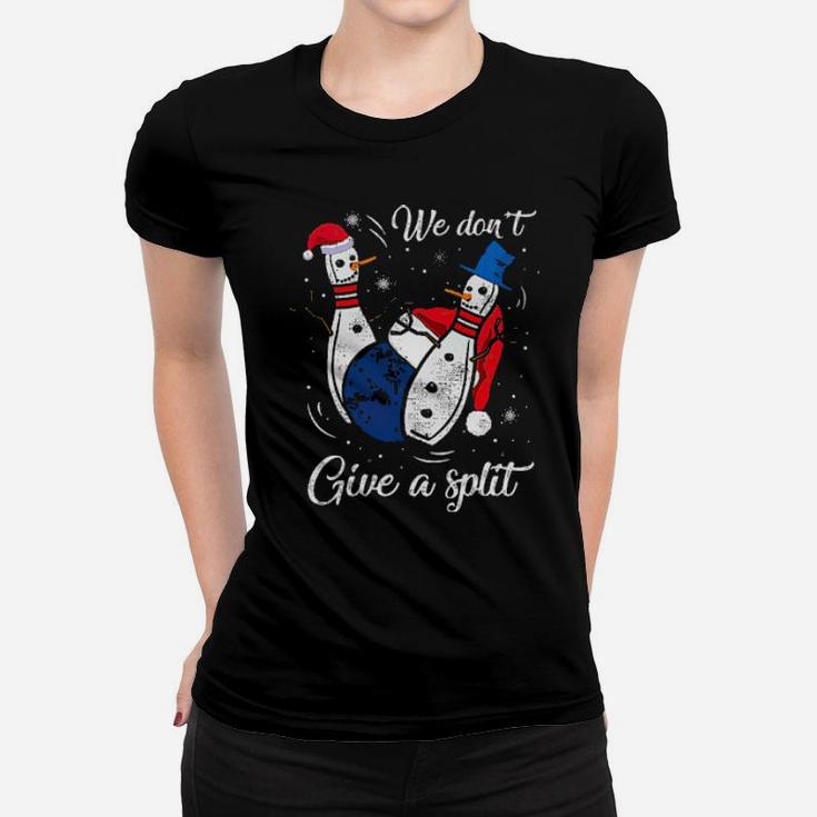 Bowling We Give A Split Women T-shirt