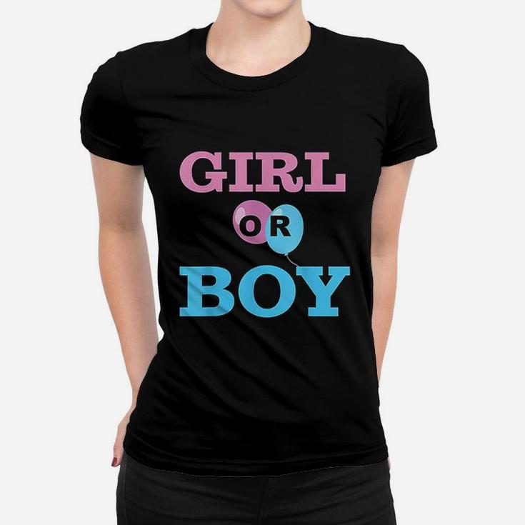 Boy Or Girl Pink Or Blue Women T-shirt