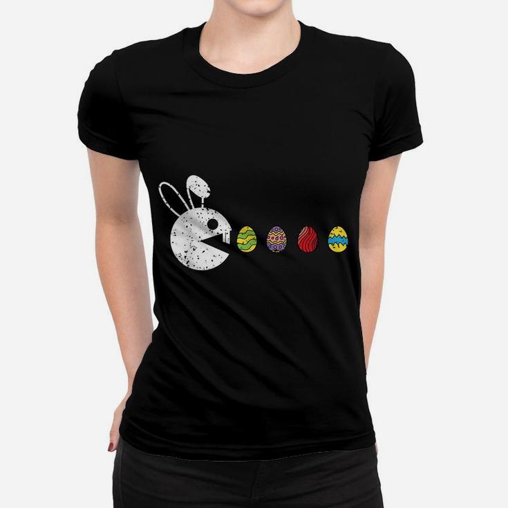 Bunny Happy Easter Egg Hunting Video-Game Gamer Women T-shirt