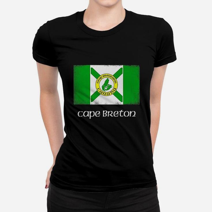 Cape Breton Canada Province Canadian Provincial Flag Women T-shirt