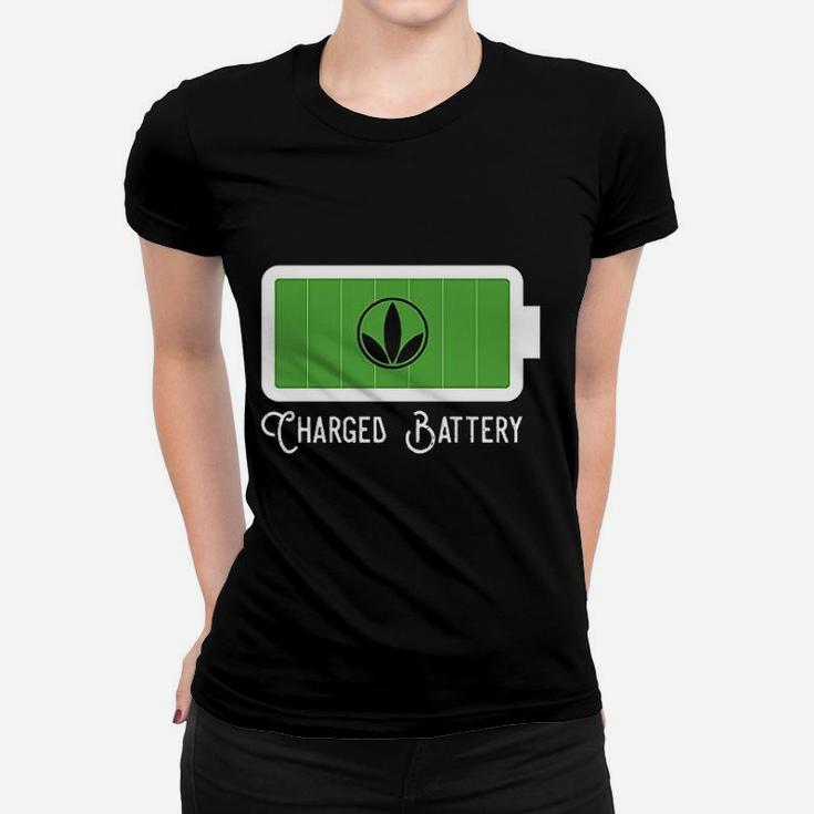 Charged Battery With My Healthy Products Women T-shirt