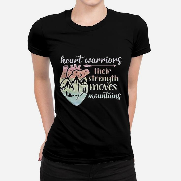 Chd Awareness Anatomical Heart Warrior Nurse Women T-shirt