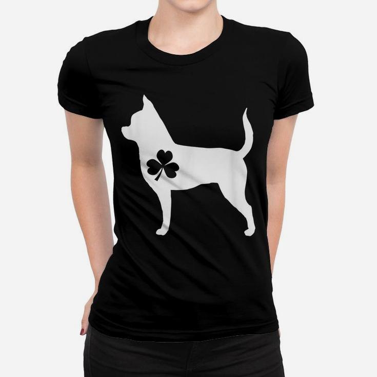 Chihuahua Leprechaun T Shirt St Patricks Day Dog Gifts Women T-shirt