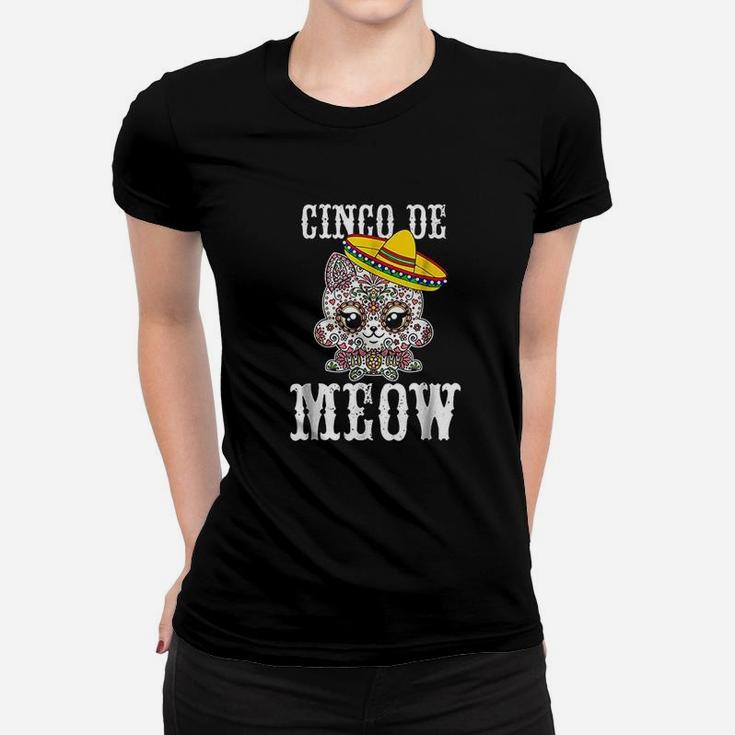 Cinco De Meow Women T-shirt
