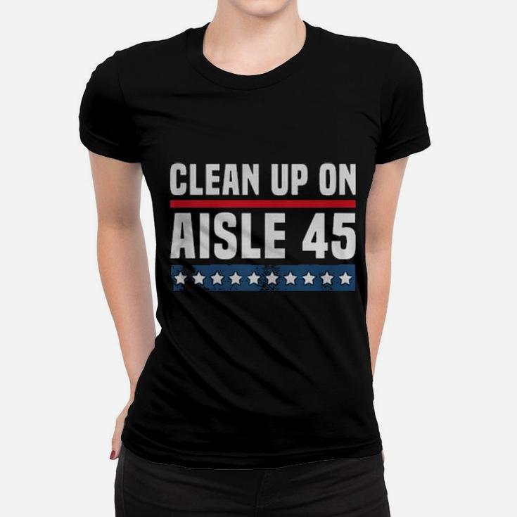 Clean Up On Alise 45 Women T-shirt