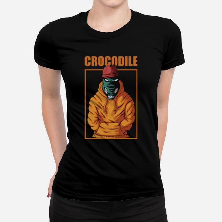 Crocodile Careful I Snap Women T-shirt