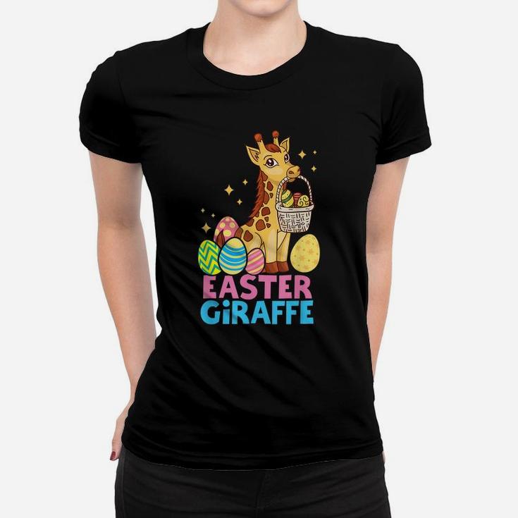 Cute Giraffee Easter Egg Basket Boys Girls Kids Animal Lover Women T-shirt