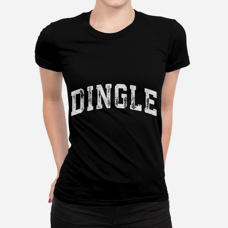 Dingle Ireland Vintage Nautical Crossed Oars Women T-shirt