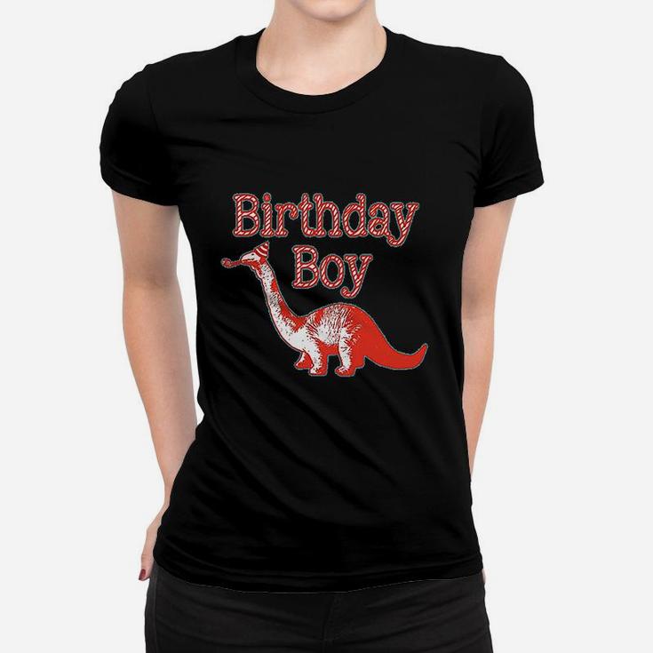Dinosaur Birthday Boy Women T-shirt