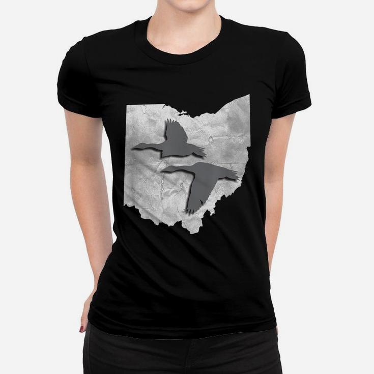 Duck Hunting Ohio Designed For Men & Women Hunters Women T-shirt