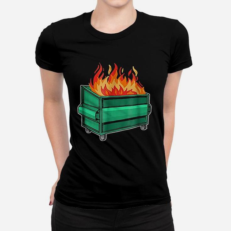 Dumpster Fire Women T-shirt