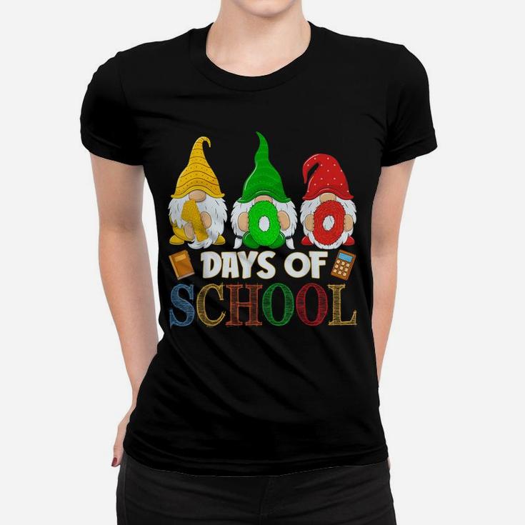 Dy Cute Gnome 100Th Day Of School Gift Teacher Student Women T-shirt