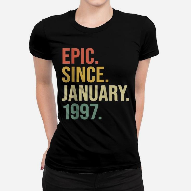 Epic Since January 1997, 23 Years Old, 23Rd Birthday Gift Women T-shirt