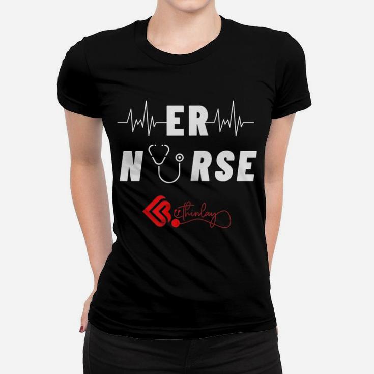 Er Nurse Emergency Department Nurse Specialty Women T-shirt