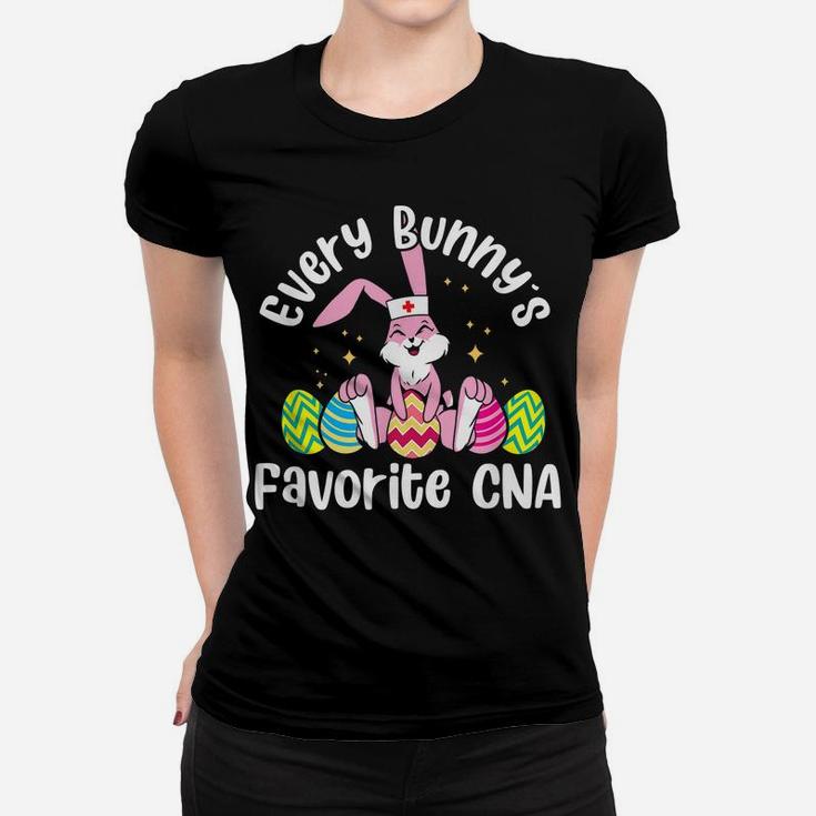 Everybody Bunny's Favorite Cna Cute Easter Day Nurse Women T-shirt