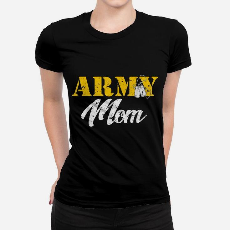 Family 365 Army Mom Tee Gift Military Mother Us Army Mom Women T-shirt