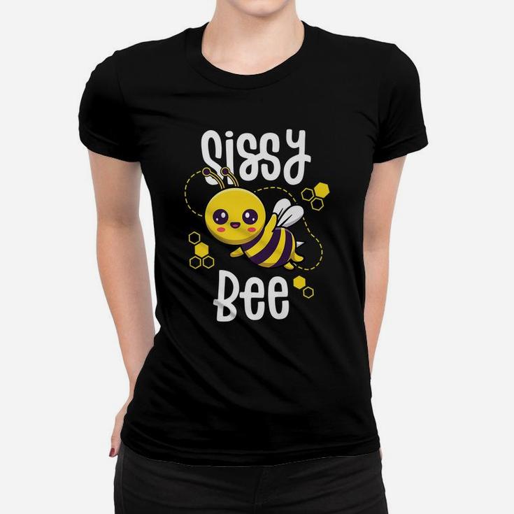 Family Bee Shirts Sister Sis Birthday First Bee Day Outfit Women T-shirt