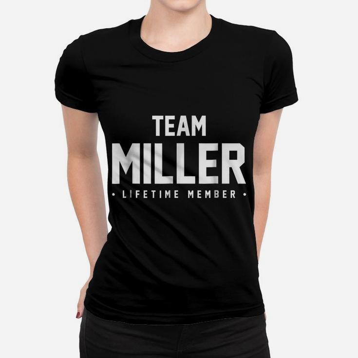 Family Reunion Shirt Team Miller Matching Gift Women T-shirt
