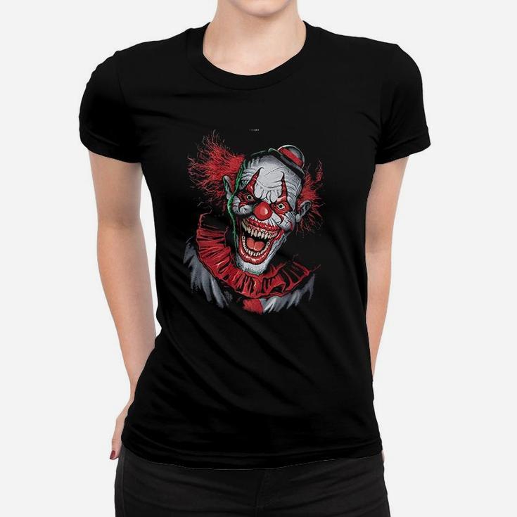 Fantasy Scary Clown Women T-shirt