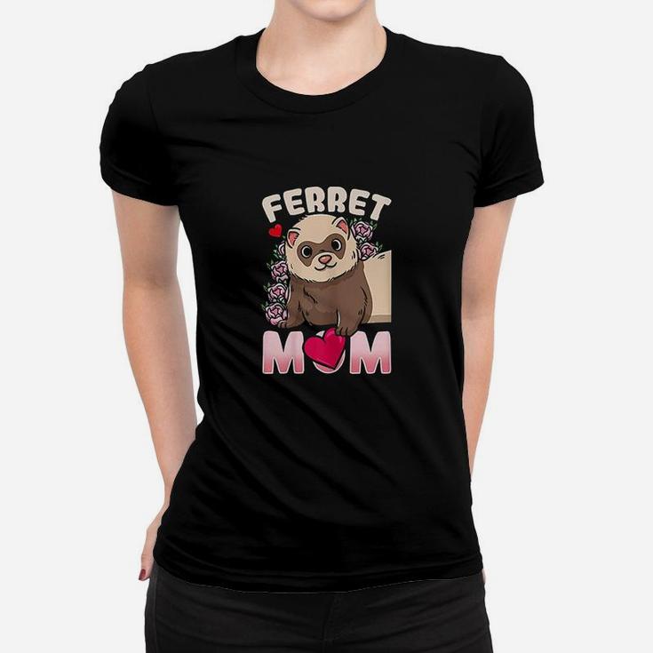 Ferret Mom Ferret Lovers And Owners Women T-shirt