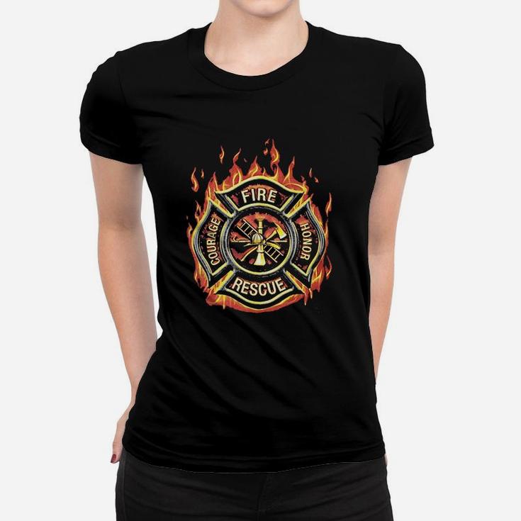 Fire Fighter Never Forget Women T-shirt