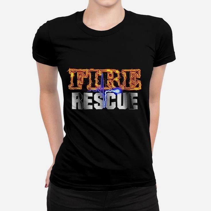 Firefighter Fire Department Dragon Women T-shirt